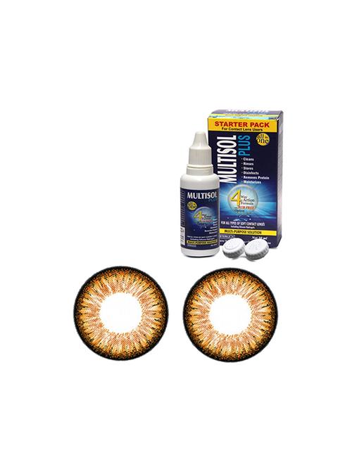 brown contact lenses - 16020376 - Very Small Image - 1