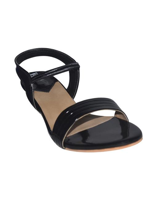 black back strap sandals - 16022640 - Very Small Image - 1