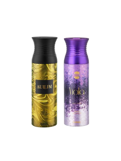 ajmal aurum & viola deodorants for women - 16023863 - Very Small Image - 1