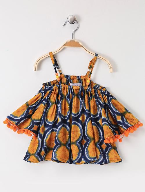 bell sleeve tie & dyed top - 16024509 - Very Small Image - 1