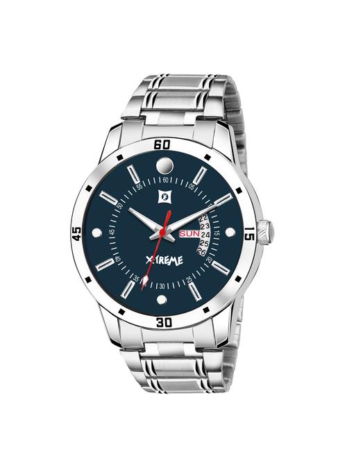 round dial analog watch (xm-gr011-blc) - 16024635 - Very Small Image - 1