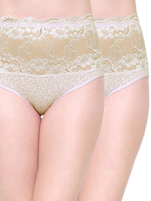 set of 2 laced hipster panties - 16024682 - Very Small Image - 1