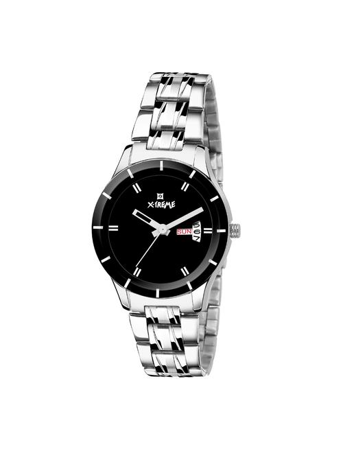 round dial analog watch (xm-lr507-bkc) - 16025239 - Very Small Image - 1