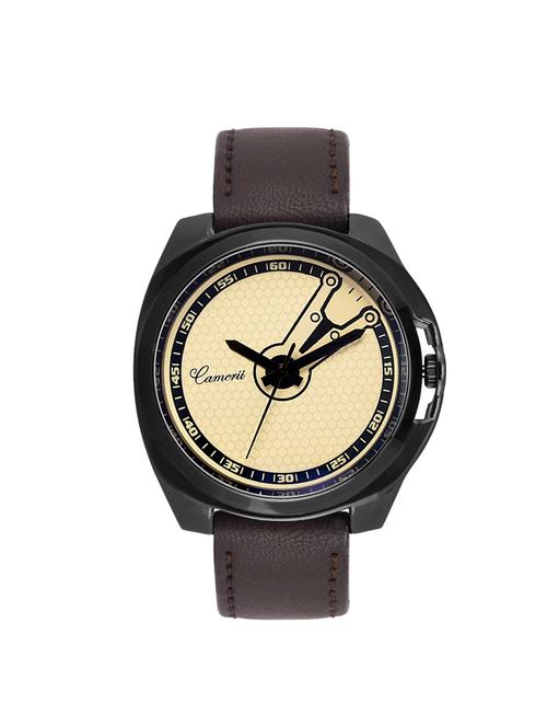 leather strap analog watch (wm252) - 16026526 - Very Small Image - 1