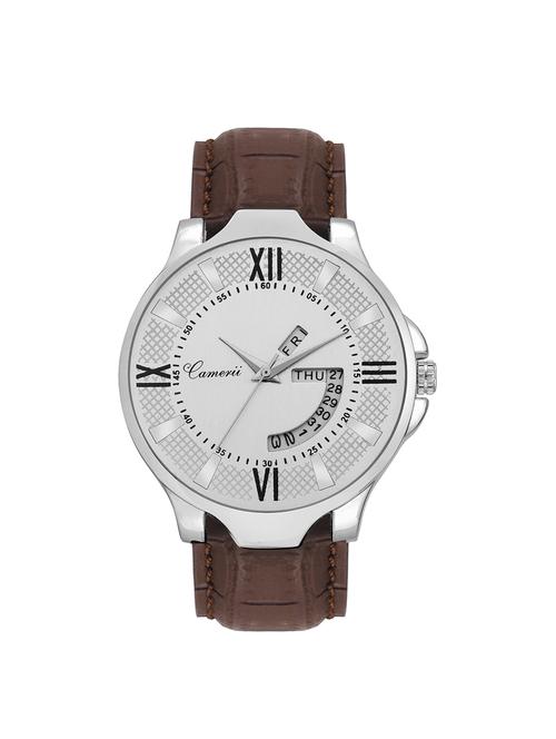 leather strap analog watch (wm260) - 16026534 - Very Small Image - 1
