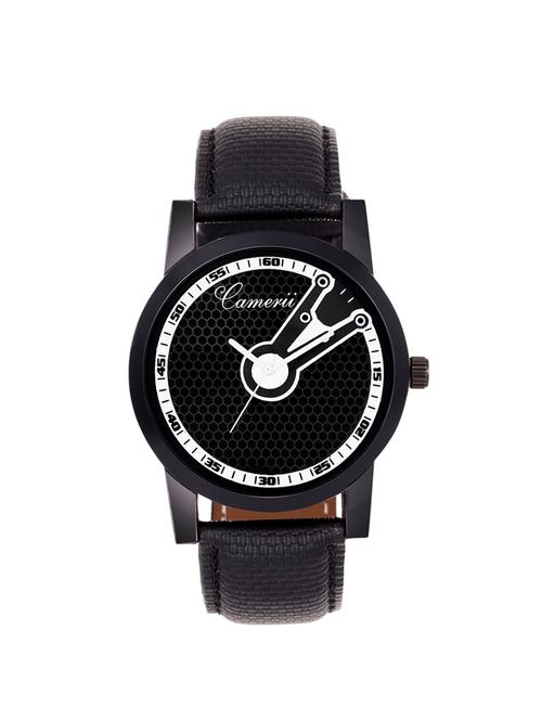 leather strap analog watch (wm277) - 16026546 - Very Small Image - 1