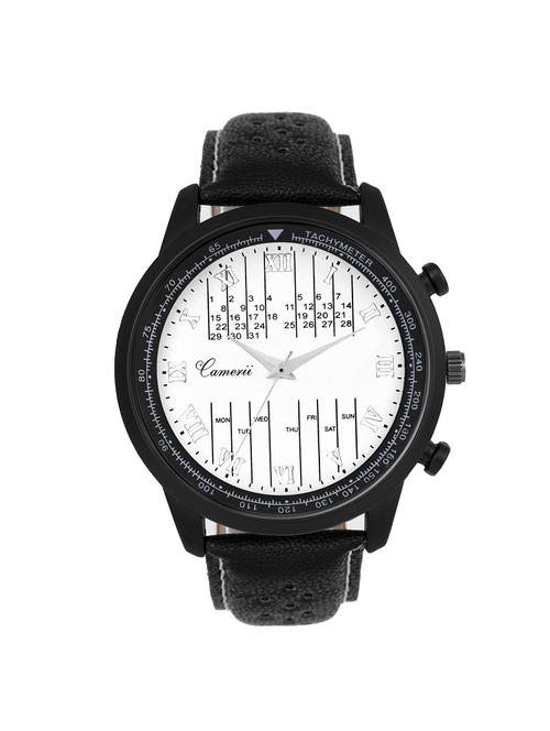 leather strap analog watch (wm293) - 16026559 - Very Small Image - 1