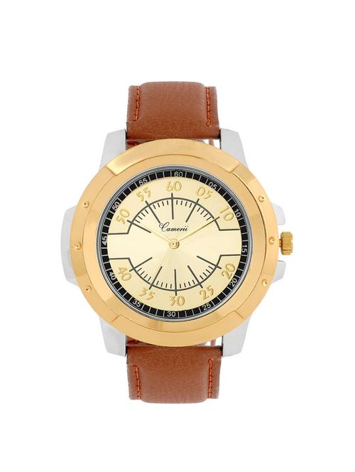 leather strap analog watch (wm80) - 16026585 - Very Small Image - 1