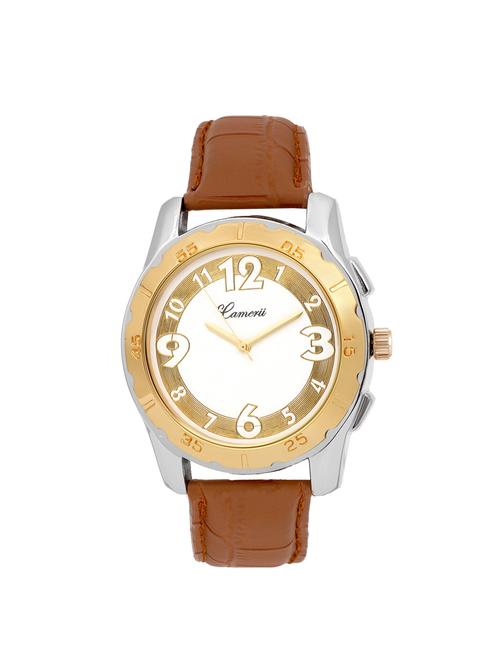 leather strap analog watch (wm104) - 16026588 - Very Small Image - 1