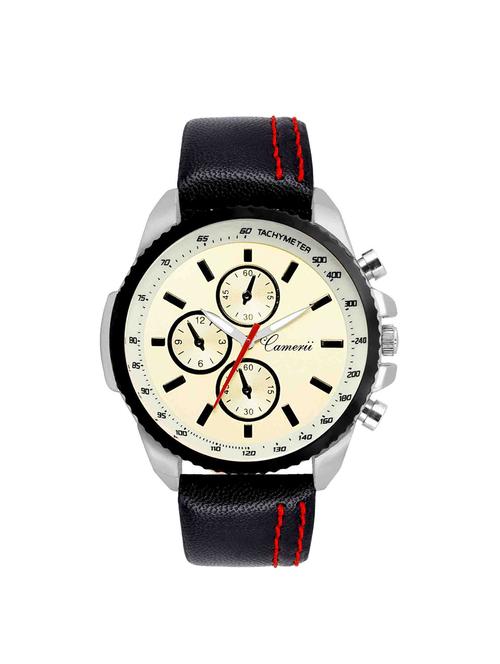 leather strap analog watch (wm234) - 16026610 - Very Small Image - 1