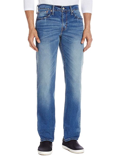 blue cotton heavy washed jeans - 16027764 - Very Small Image - 1
