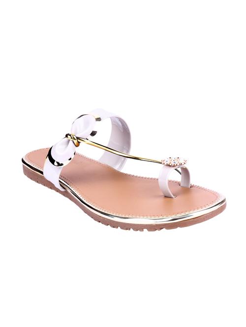white one toe sandals - 16029793 - Very Small Image - 1