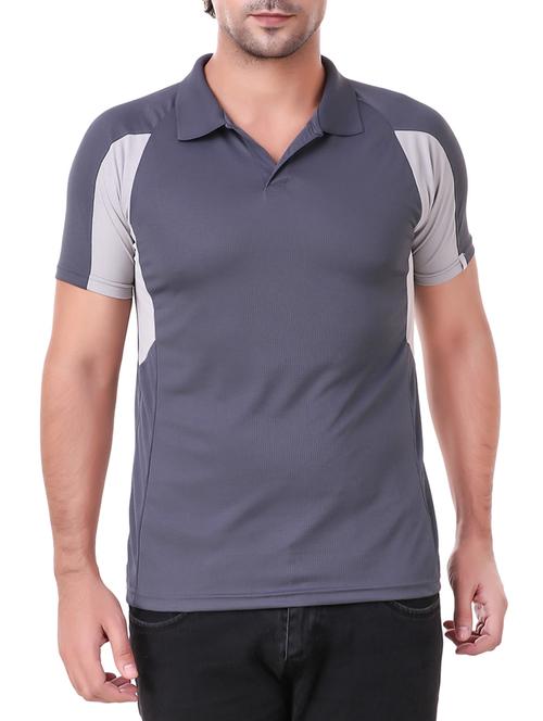 grey polyester tshirt - 16039855 - Very Small Image - 1