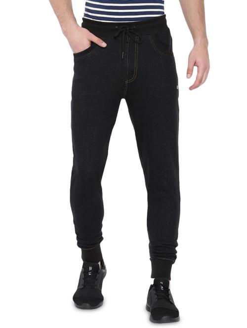 black cotton jogger - 16040020 - Very Small Image - 1