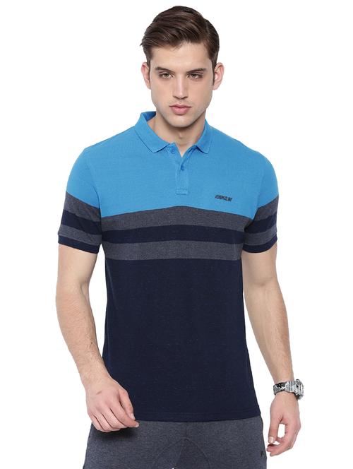navy blue polo t-shirt - 16040035 - Very Small Image - 1
