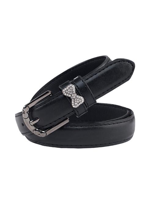 black leatherette (pu belt - 16040464 - Very Small Image - 1