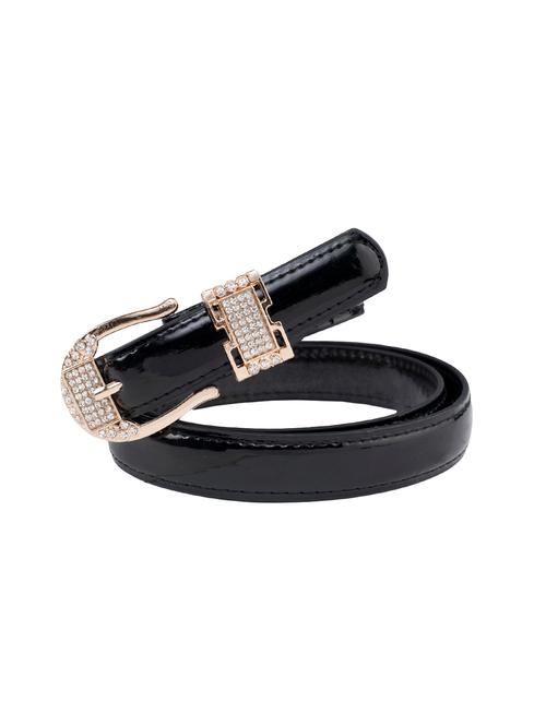 black leatherette (pu belt - 16040472 - Very Small Image - 1