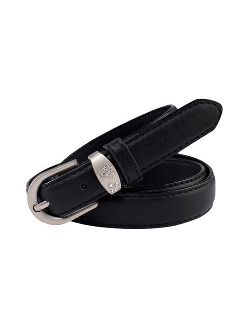 black leatherette (pu belt - 16040516 - Very Small Image - 1