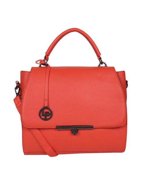 red leatherette (pu) regular sling bag - 16042210 - Very Small Image - 1