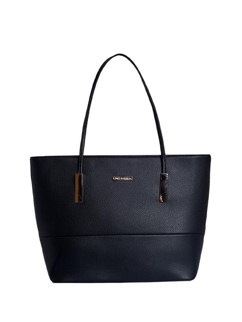 black leatherette (pu) handbag - 16042477 - Very Small Image - 1