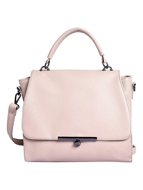 pink leatherette (pu) fashion sling bag - 16044117 - Very Small Image - 1