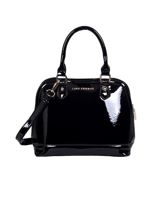black leatherette (pu) satchel - 16044483 - Very Small Image - 1