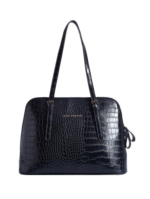 black leatherette (pu) handbag - 16044489 - Very Small Image - 1