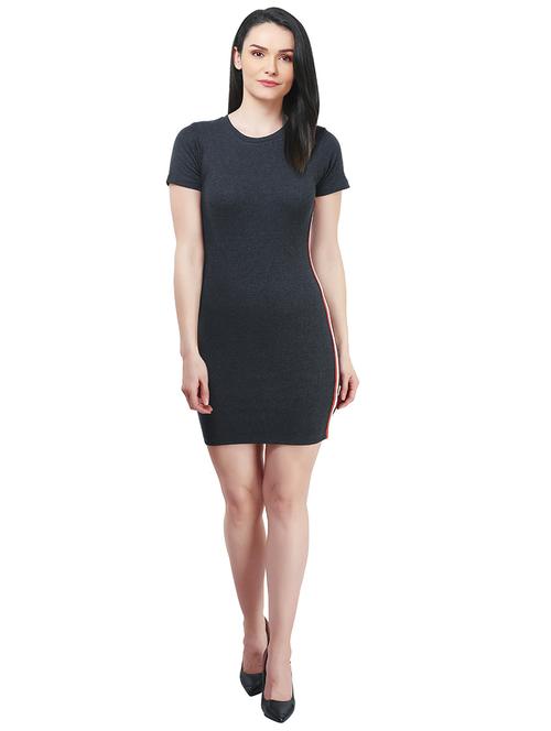 side taped sheath dress - 16045218 - Very Small Image - 1