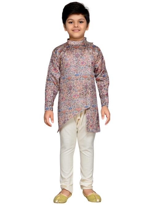multi colored cotton kurta set - 16045830 - Very Small Image - 1