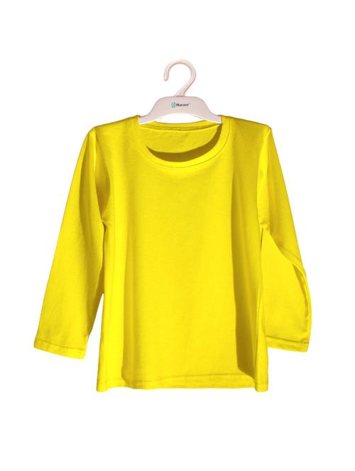 yellow cotton tshirt - 16047919 - Very Small Image - 1