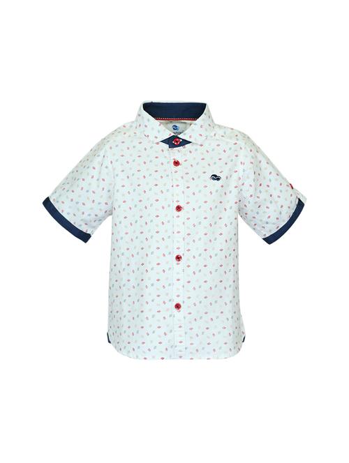 white cotton shirt - 16048242 - Very Small Image - 1