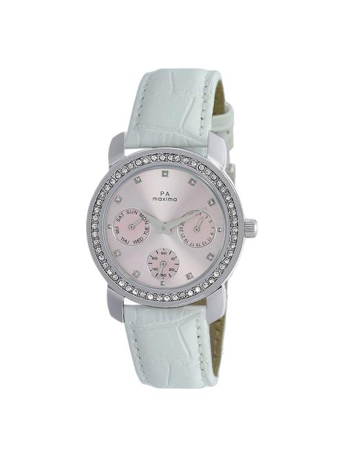 leatherette strap analog watch (o-52931lmli) - 16048499 - Very Small Image - 1