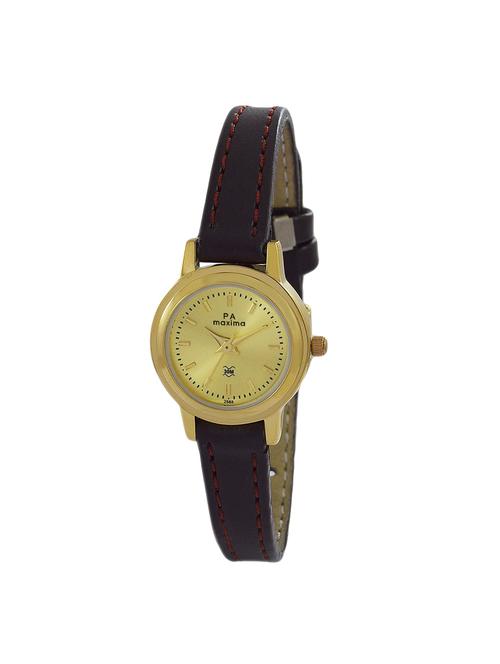 leatherette strap analog watch (47255lmly) - 16048562 - Very Small Image - 1