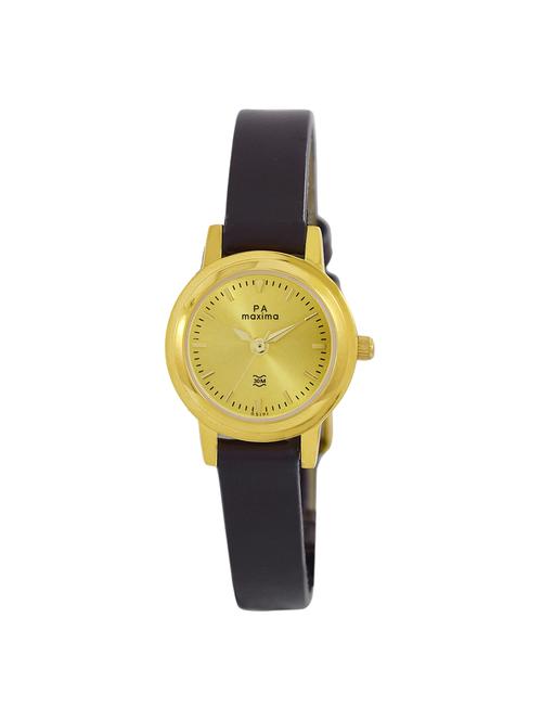 leatherette strap analog watch (45380lmly) - 16048596 - Very Small Image - 1