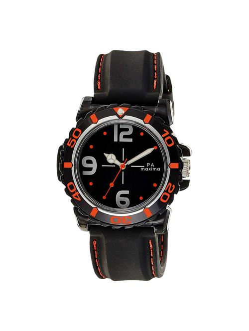 leatherette strap analog watch (29733ppgw) - 16048704 - Very Small Image - 1