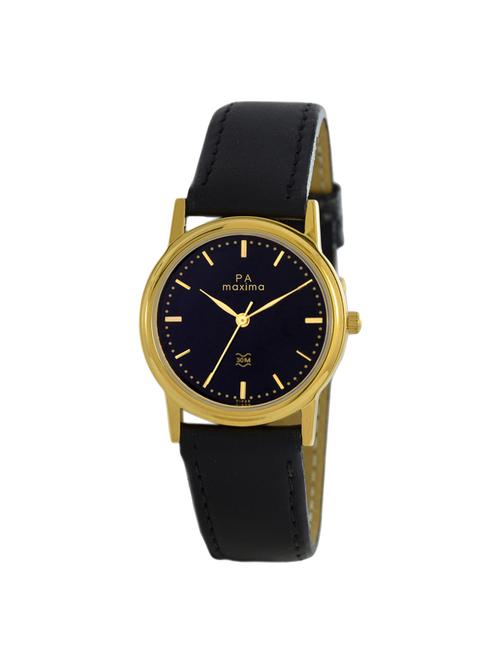 leatherette strap analog watch (05189lmgy) - 16048710 - Very Small Image - 1