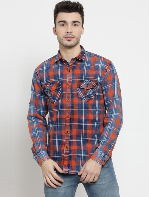 multicolor checkered casual shirt - 16051647 - Very Small Image - 1
