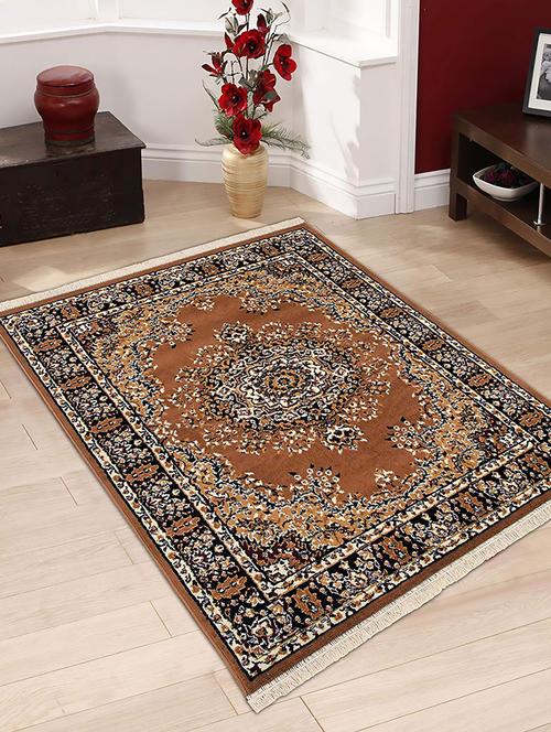 traditional medallion design thick pile soft touch - 16054855 - Very Small Image - 1