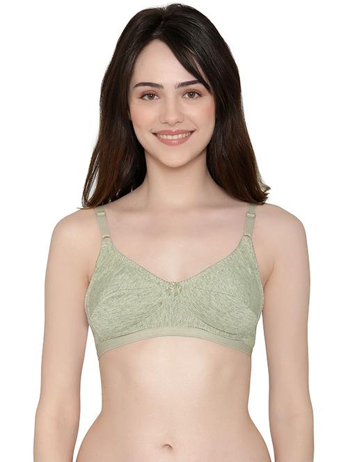 floral patch full coverage bra - 16055143 - Very Small Image - 1