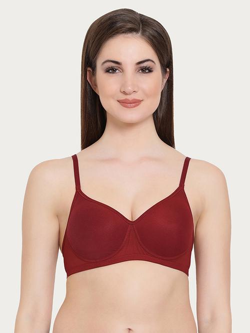 lightly padded solid bra - 16055153 - Very Small Image - 1
