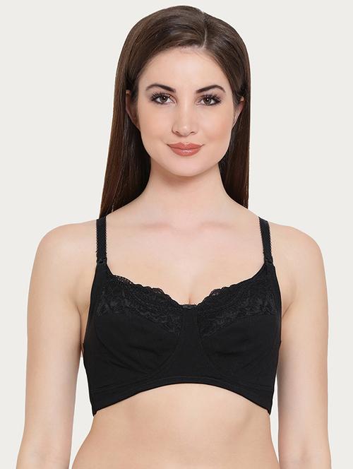 lace detail maternity/nursing bra - 16055164 - Very Small Image - 1
