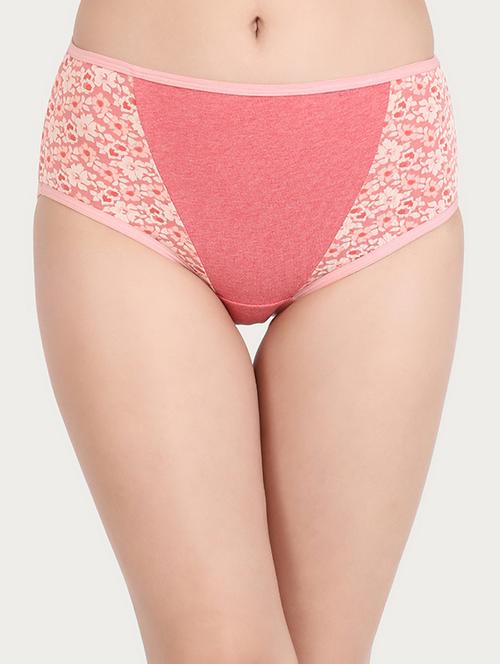 floral panel hipster panty - 16055222 - Very Small Image - 1