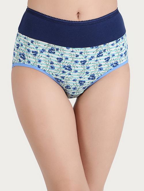 contrast panel high rise panty - 16055242 - Very Small Image - 1