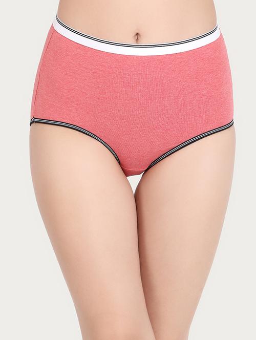 contrast seam high rise hipster panty - 16055255 - Very Small Image - 1