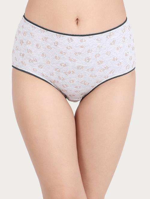 contrast seam high rise hipster panty - 16055259 - Very Small Image - 1