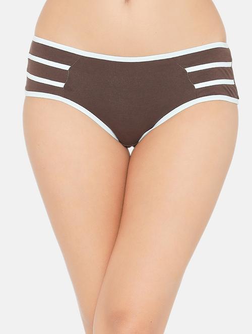 contrast seam hipster panty - 16055264 - Very Small Image - 1