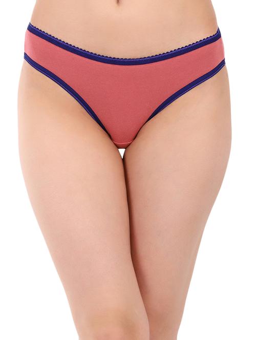 contrast seam bikini panty - 16055299 - Very Small Image - 1