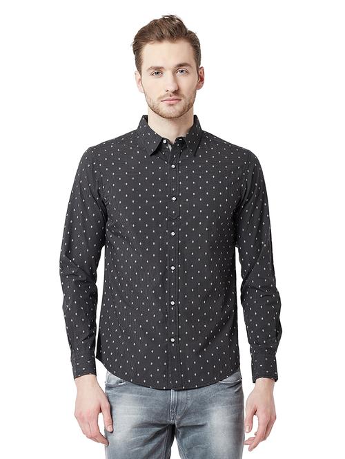 black printed casual shirt - 16055562 - Very Small Image - 1