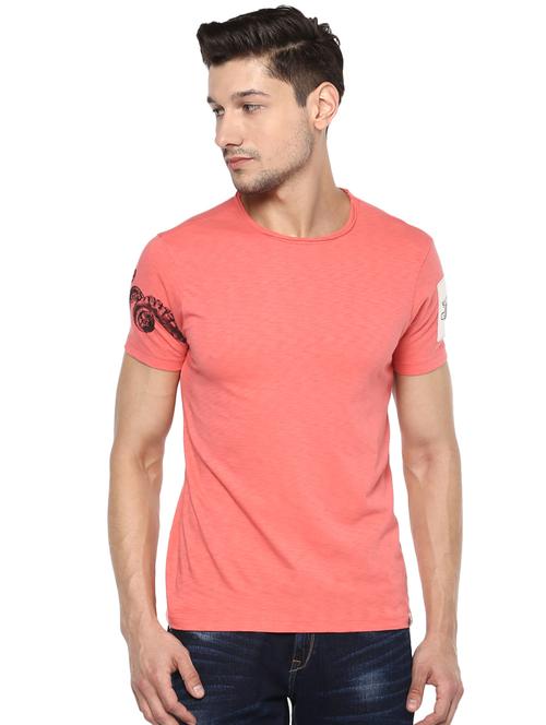 pink solid t-shirt - 16055679 - Very Small Image - 1