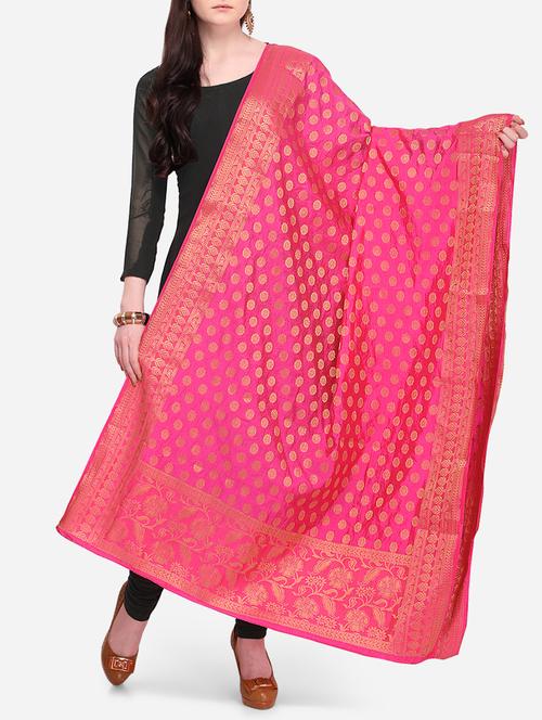 zari banarasi dupatta - 16056315 - Very Small Image - 1